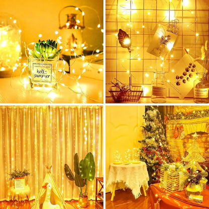 Luz Lineal Led Solar Navidena