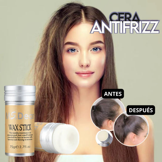 Barra de cera para el cabello, Cera Antifrizz