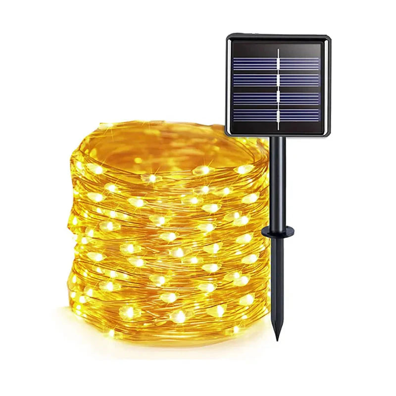 Luz Lineal Led Solar Navidena